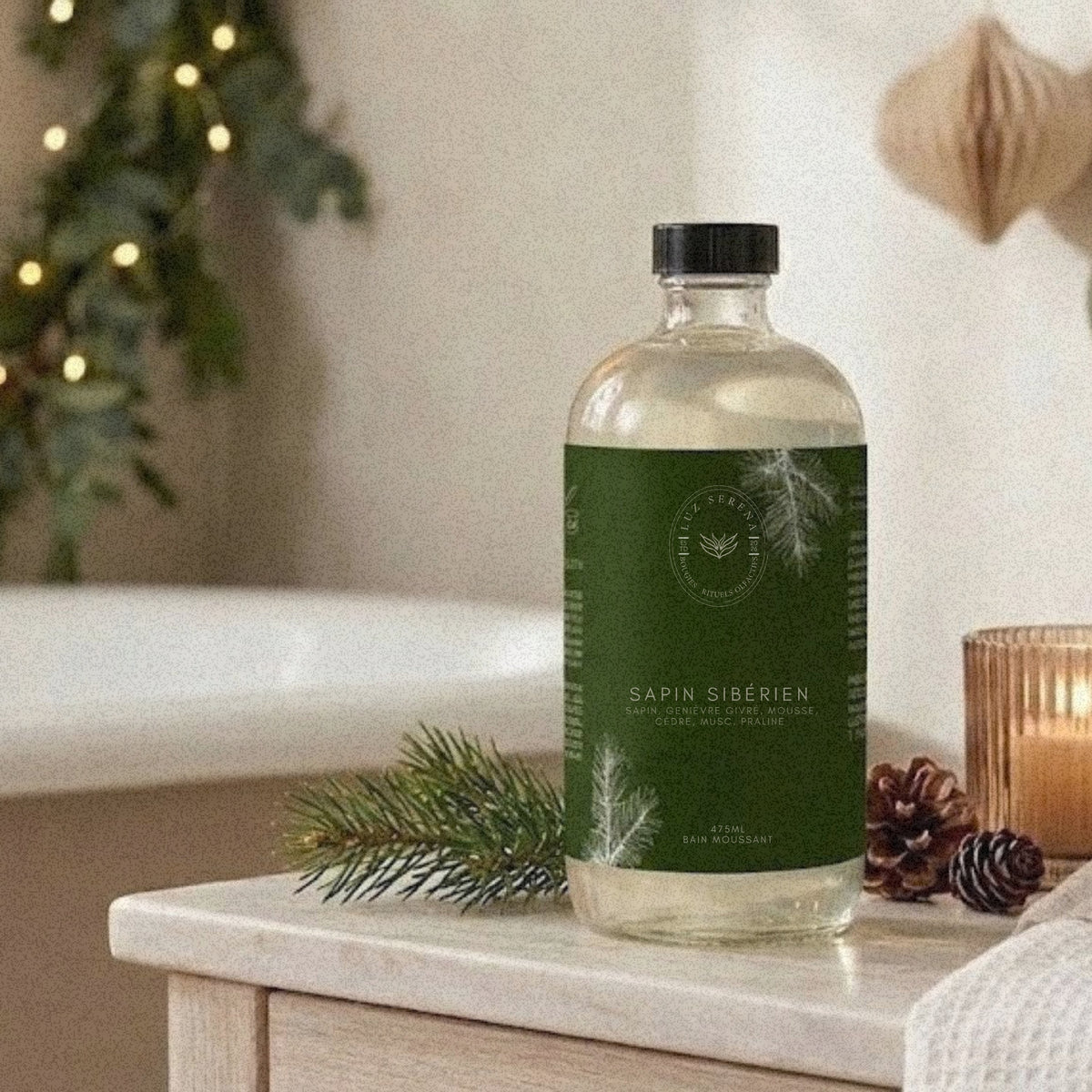 BAIN MOUSSANT : SAPIN SIBÉRIEN - Déesse Créations Artisanales