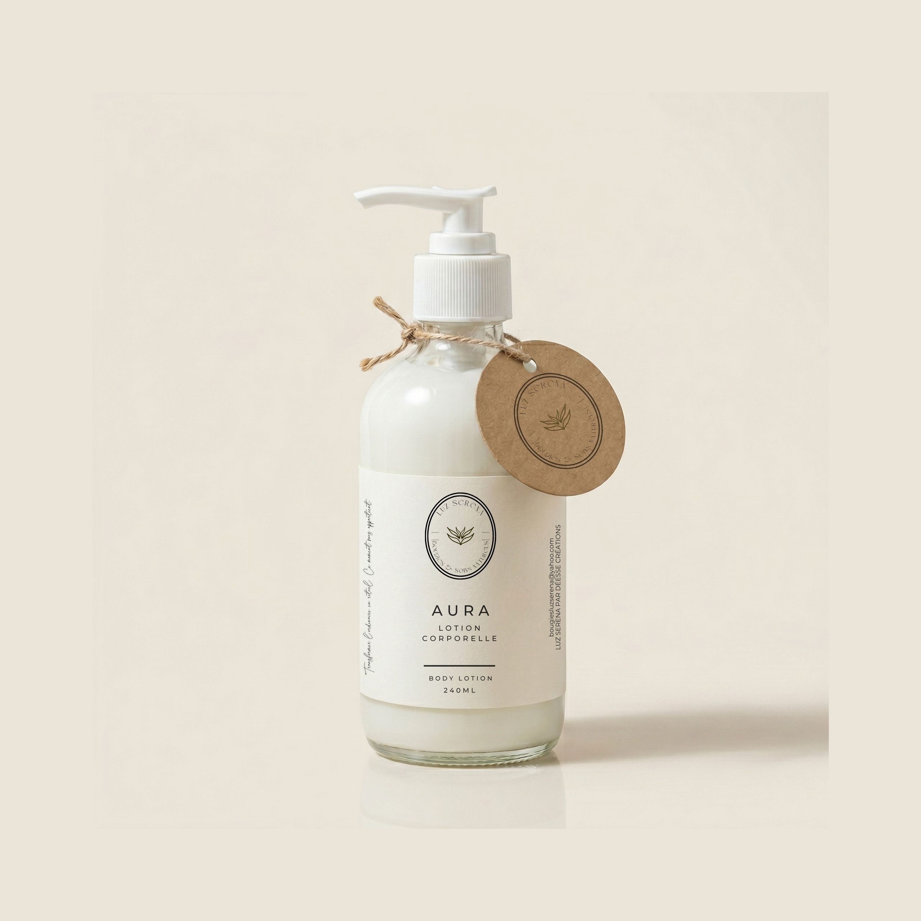LOTION CORPORELLE AURA - Déesse Créations Artisanales