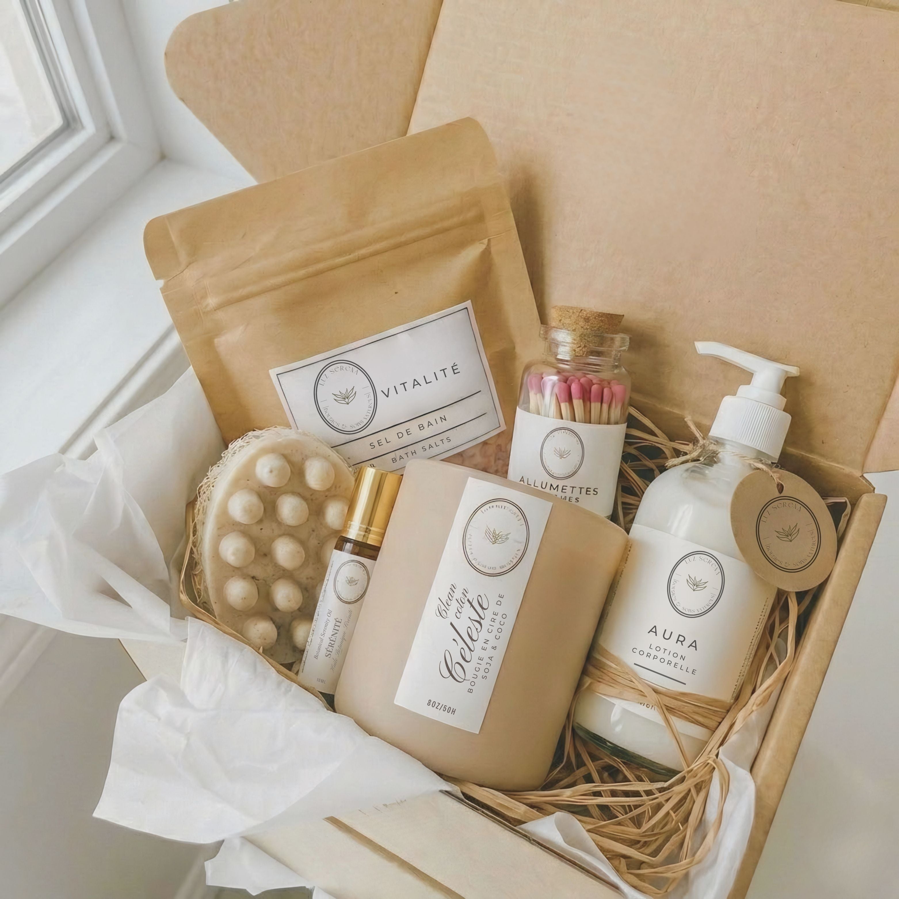COFFRET BIEN-ÊTRE - Déesse Créations Artisanales