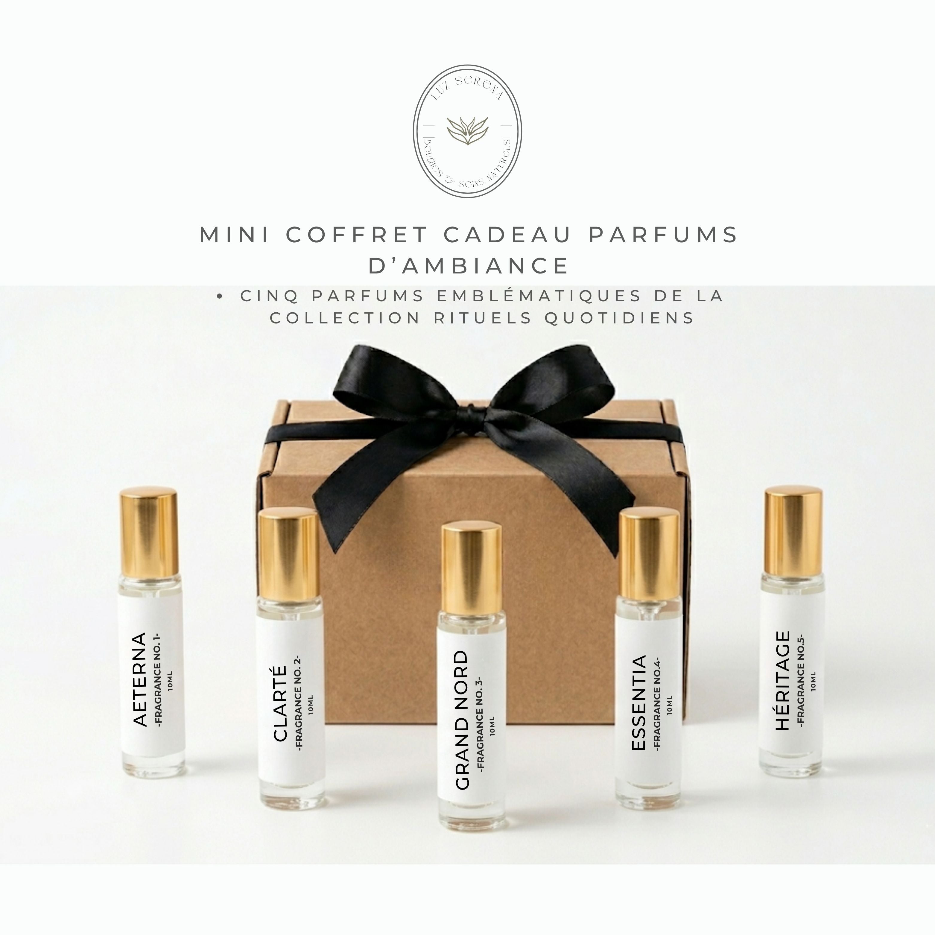 COFFRET DÉCOUVERTE PARFUMS D'AMBIANCE - Déesse Créations Artisanales