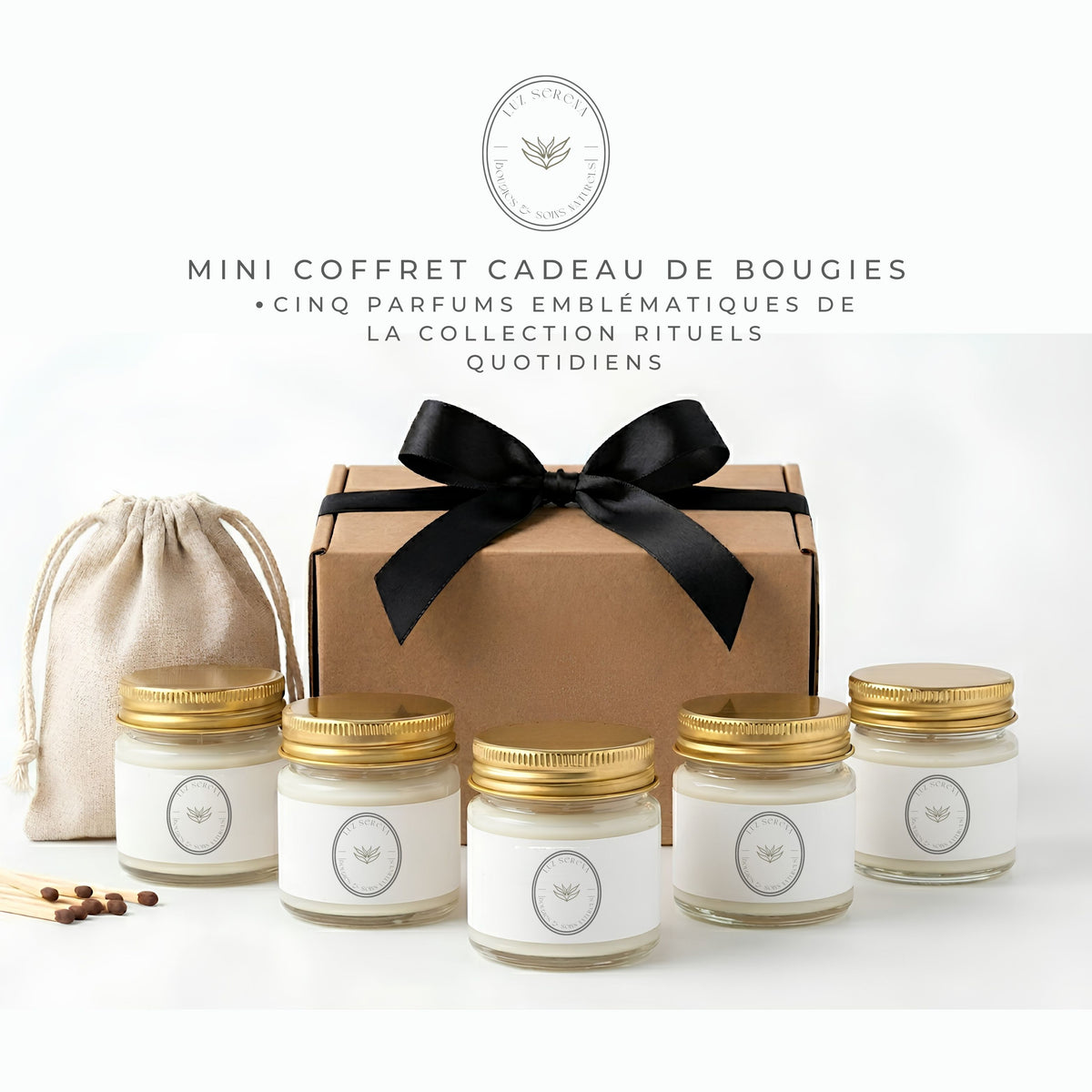 COFFRET DÉCOUVERTE BOUGIES - Déesse Créations Artisanales