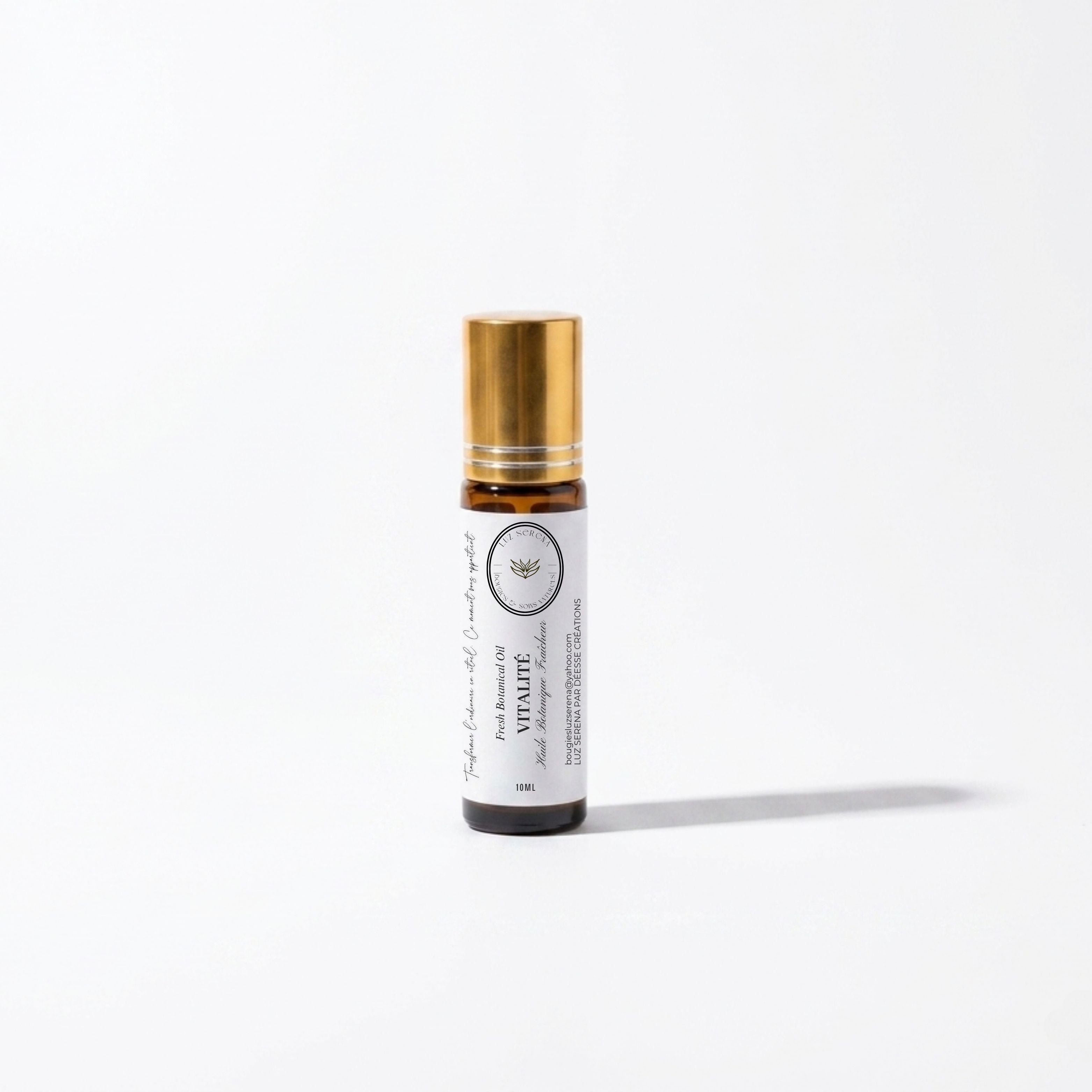 AROMATHÉRAPIE - APPLICATEUR À BILLE VITALITÉ - Déesse Créations Artisanales