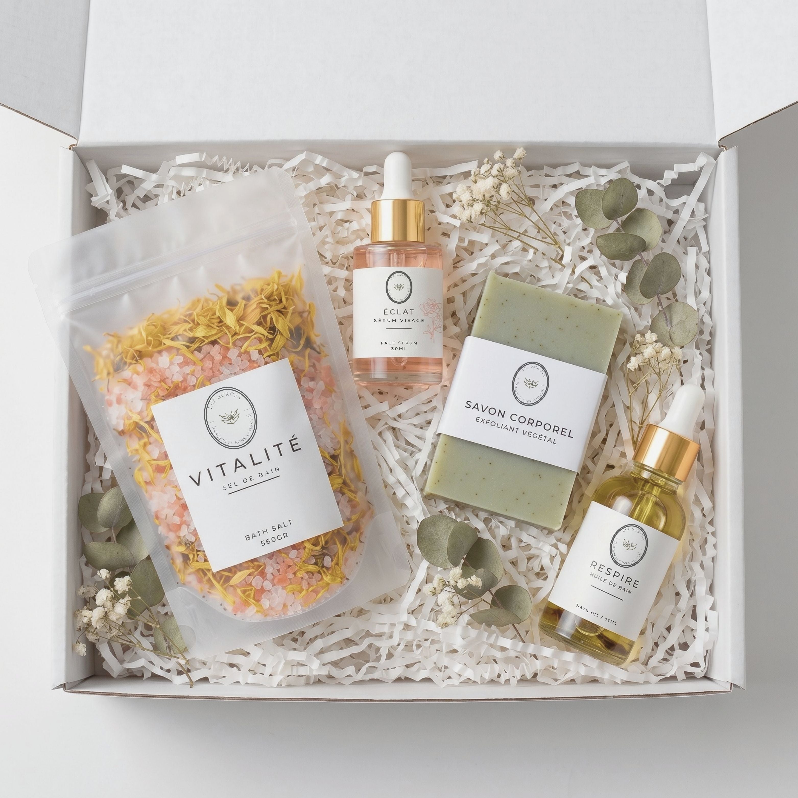 COFFRET CADEAUX ÉCLAT - Déesse Créations Artisanales
