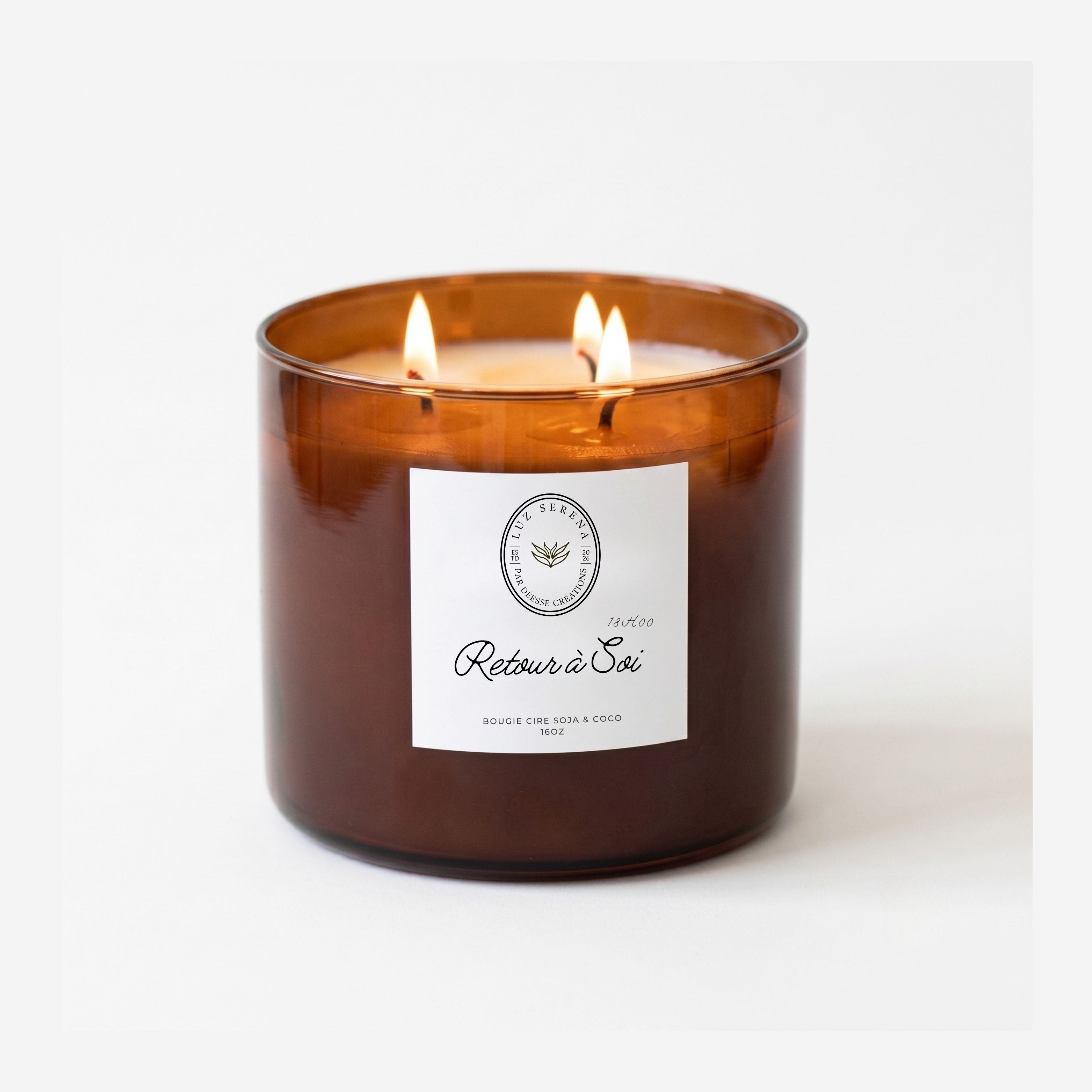 BOUGIE RETOUR À SOI - Déesse Créations Artisanales