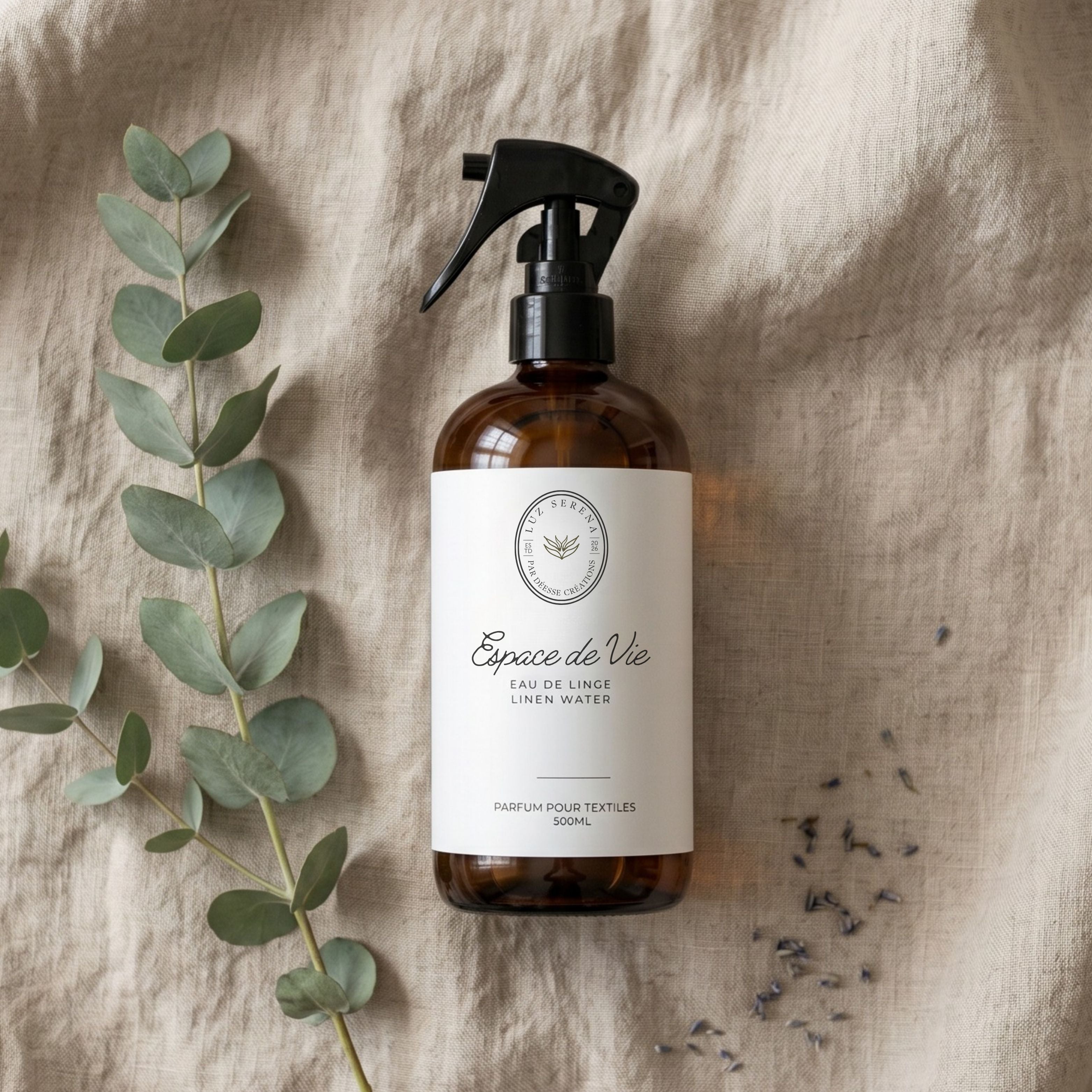 EAU DE LINGE ESPACE DE VIE - Déesse Créations Artisanales