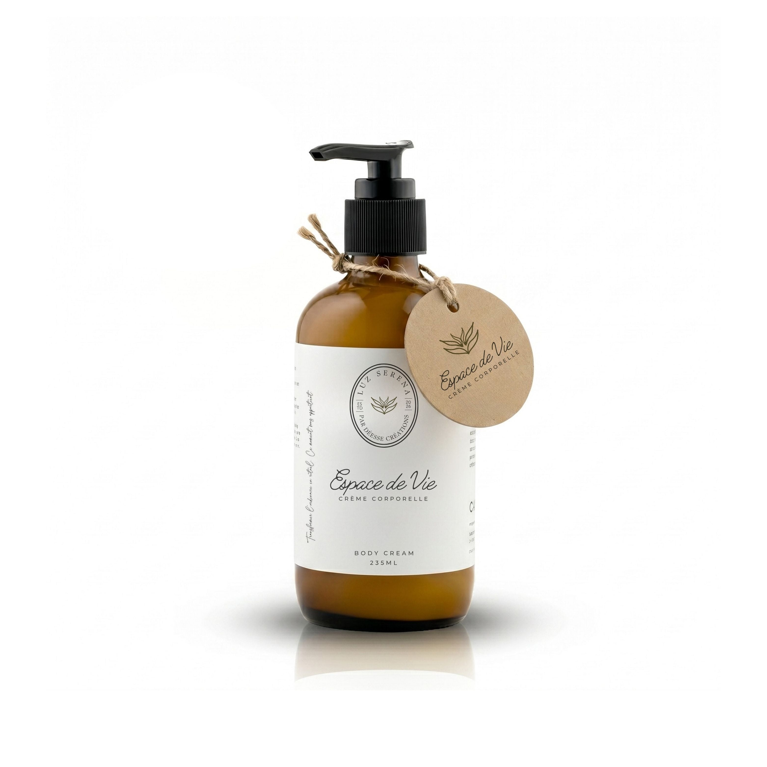 CRÈME CORPORELLE ESPACE DE VIE - Déesse Créations Artisanales