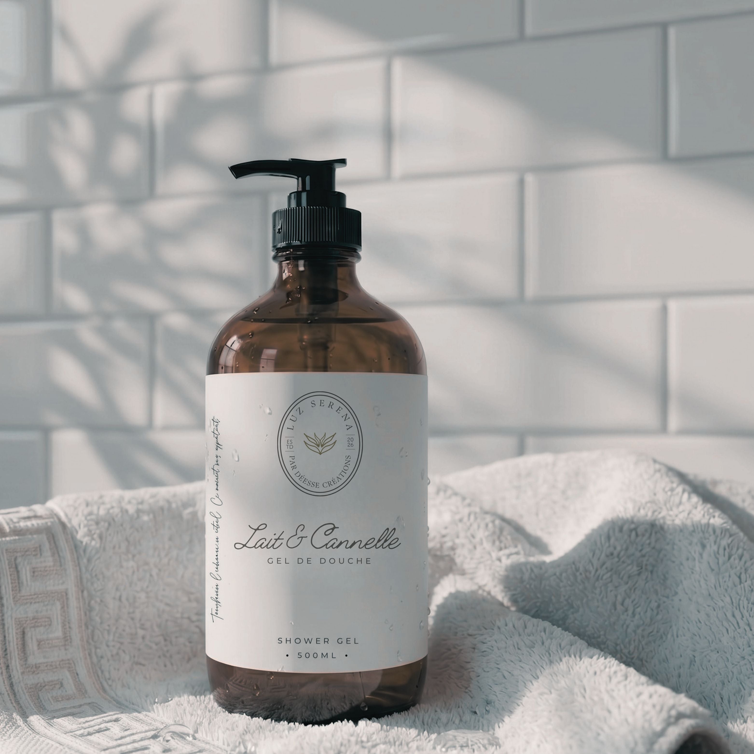 GEL DE DOUCHE LAIT & CANNELLE - Déesse Créations Artisanales