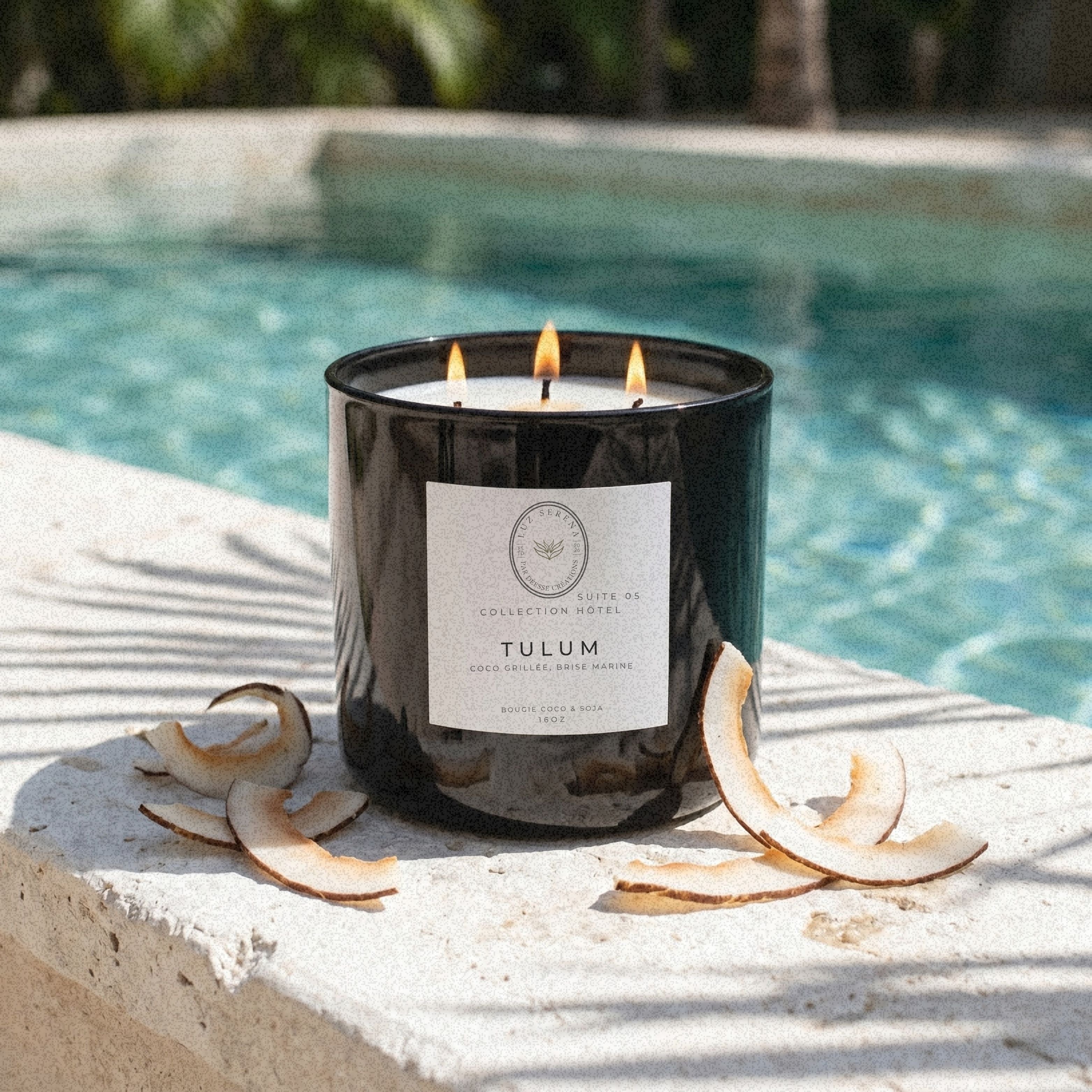 BOUGIE HÔTEL: TULUM - Déesse Créations Artisanales