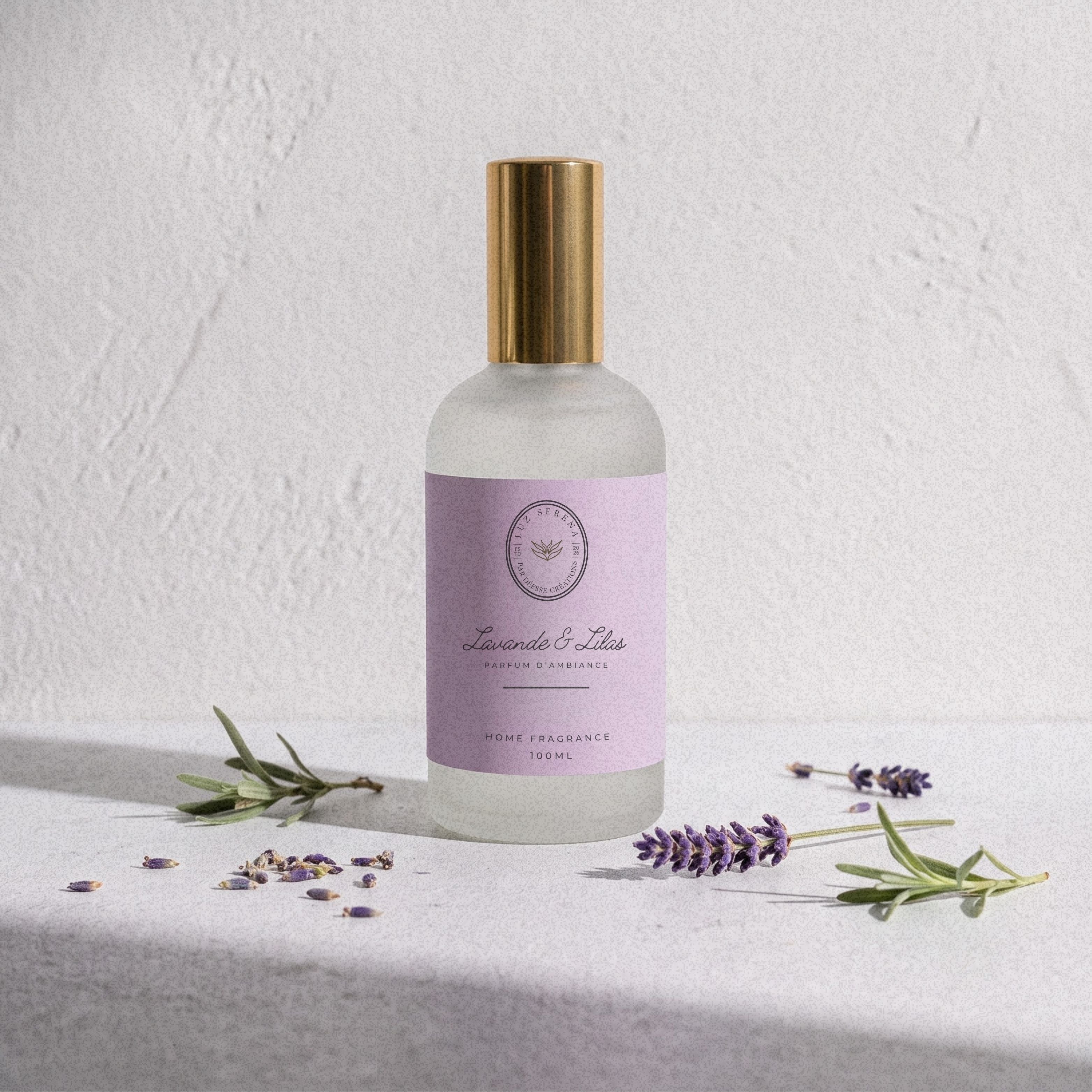 PARFUM D'AMBIANCE LAVANDE & LILAS - Déesse Créations Artisanales
