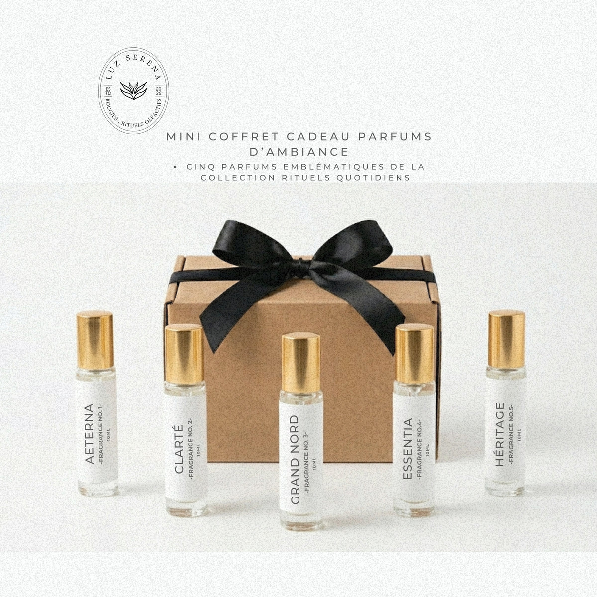 COFFRET DÉCOUVERTE PARFUMS D'AMBIANCE