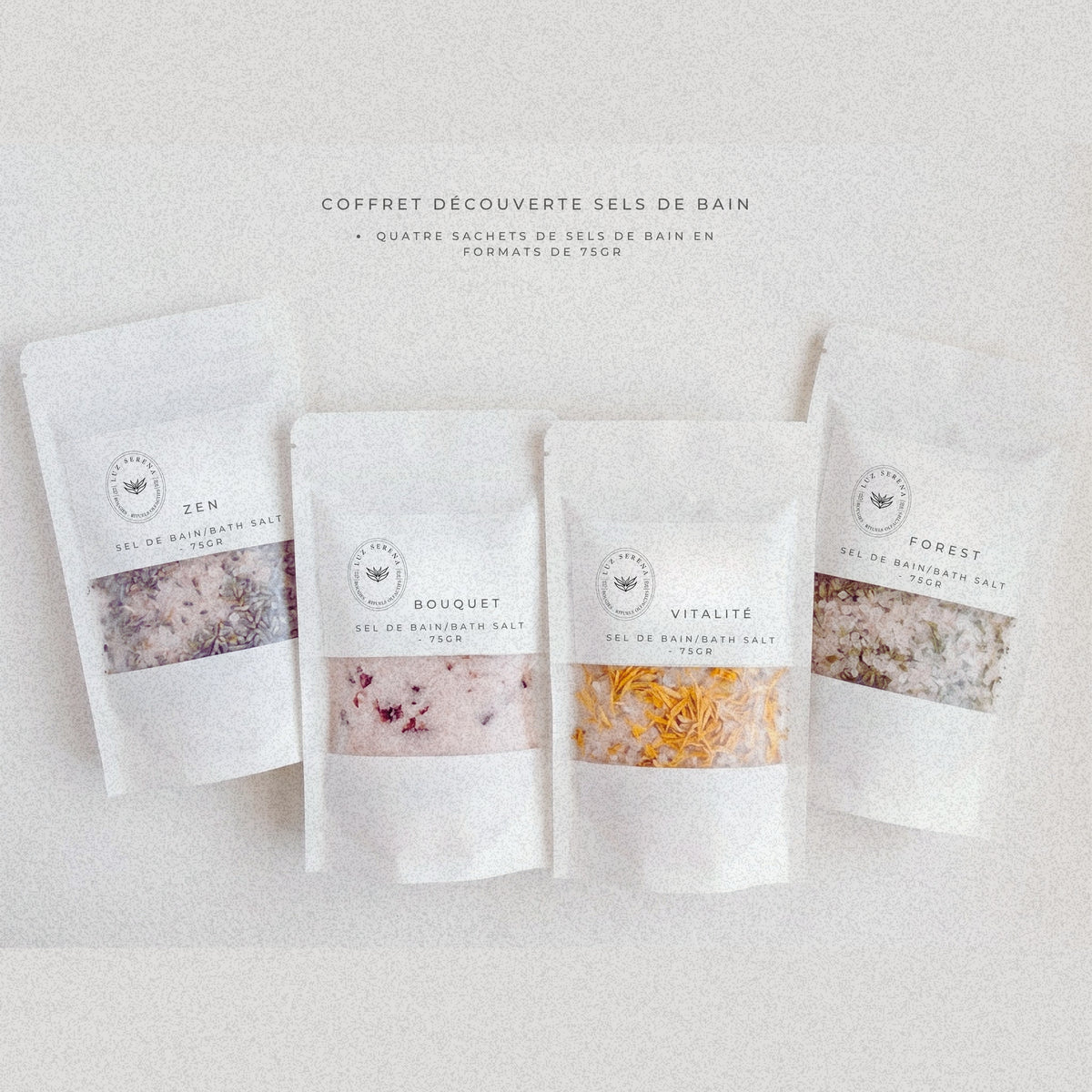 COFFRET DÉCOUVERTE SELS DE BAIN