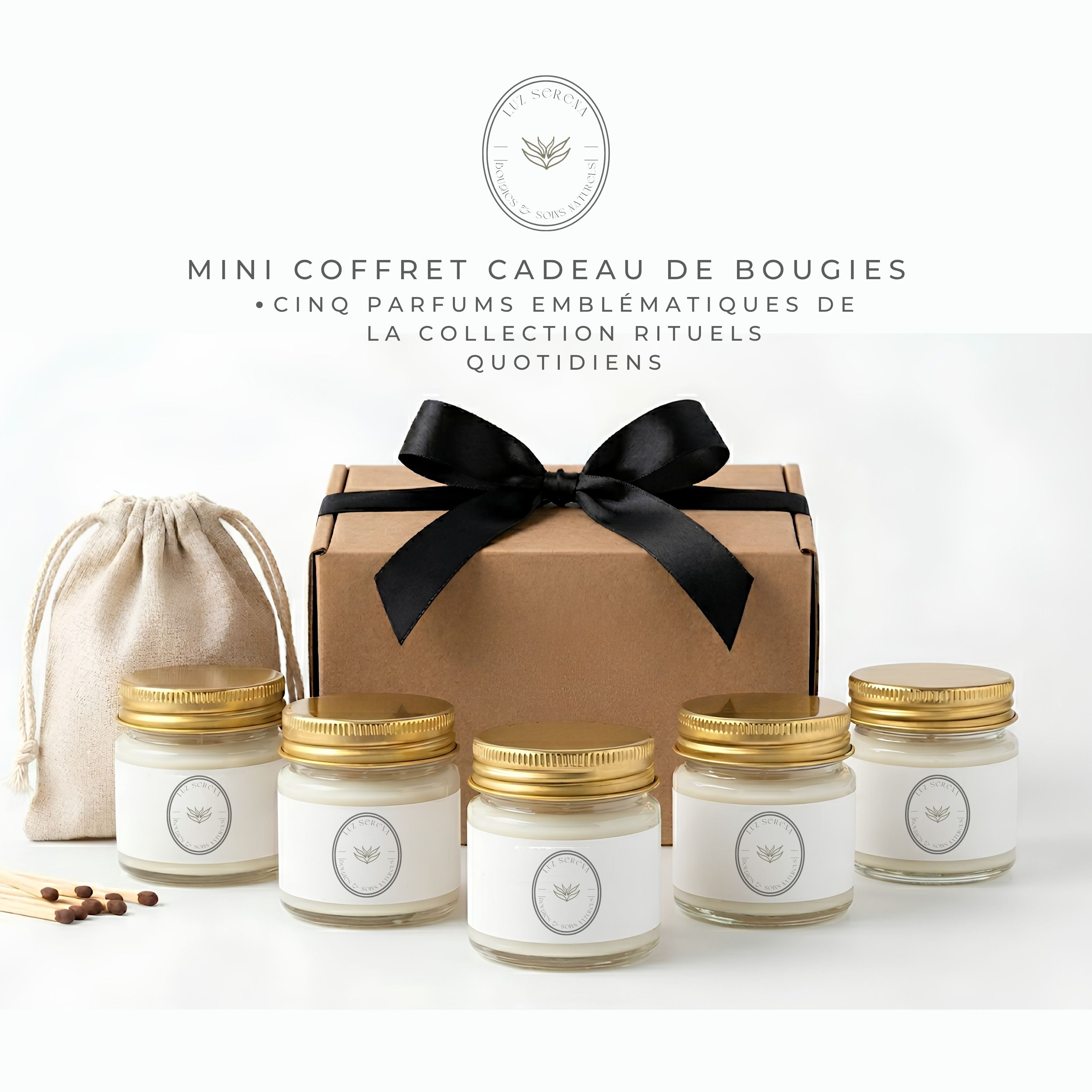 COFFRET DÉCOUVERTE BOUGIES - Déesse Créations Artisanales