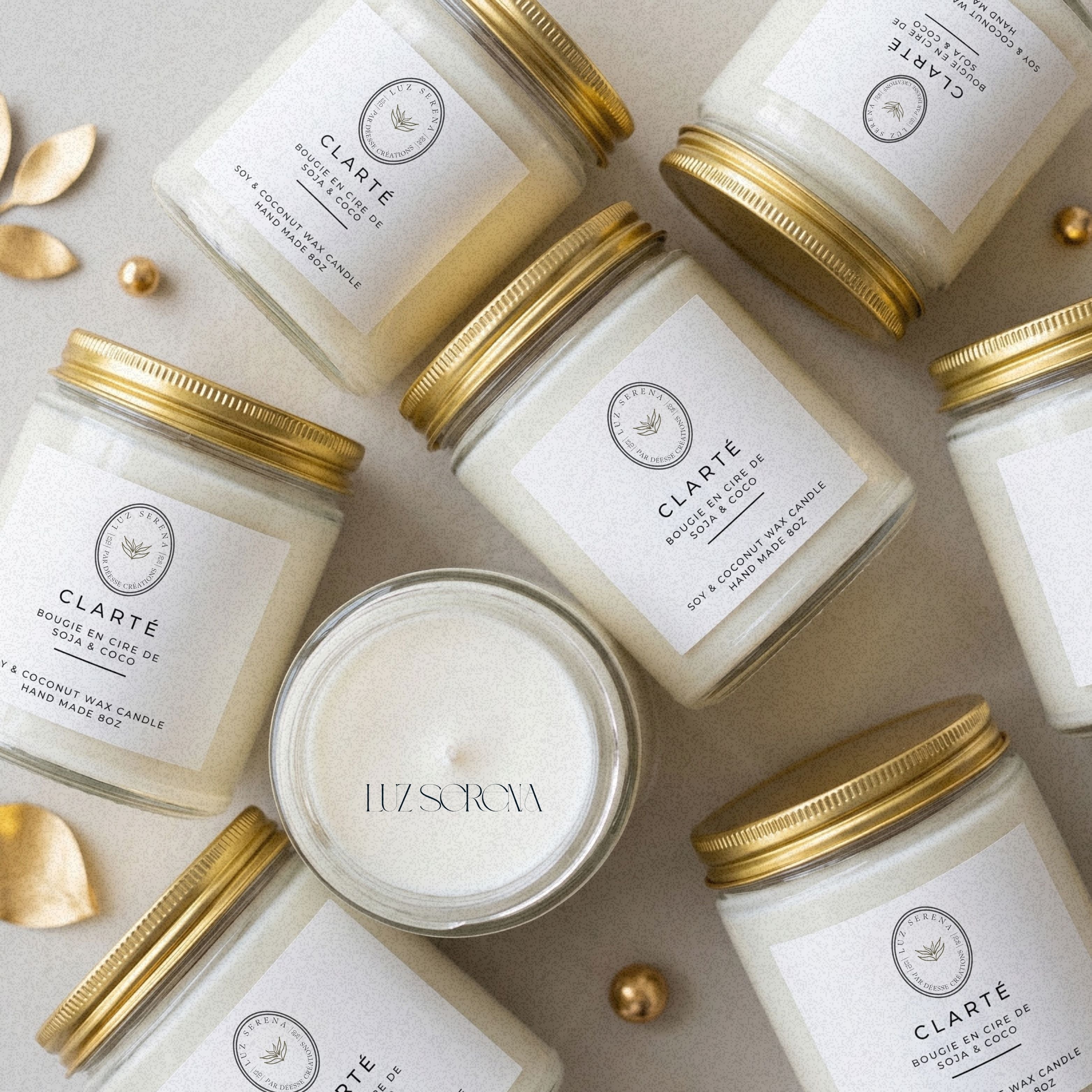 BOUGIE CLARTÉ - Déesse Créations Artisanales