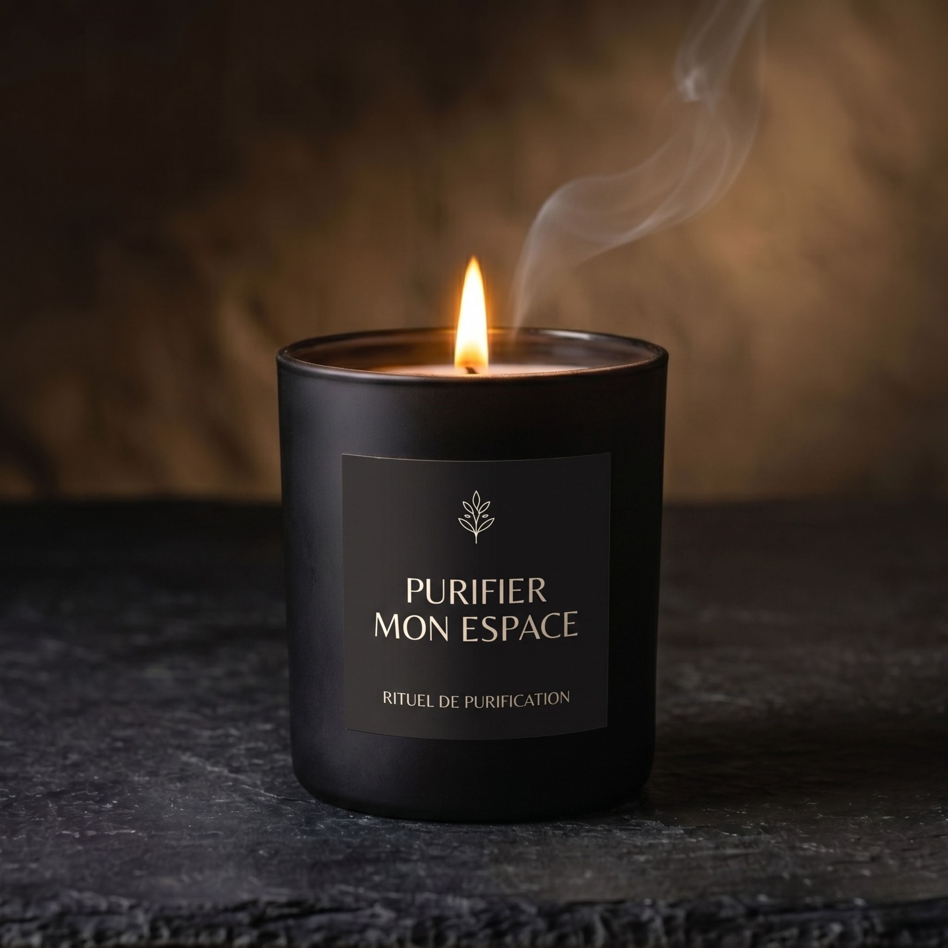 LA BOUGIE PURIFIER MON ESPACE - Déesse Créations Artisanales
