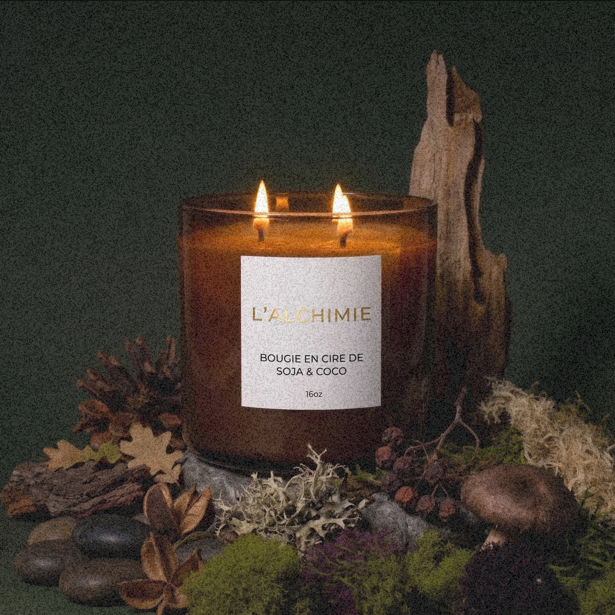 BOUGIE L'ALCHIMIE - Déesse Créations Artisanales