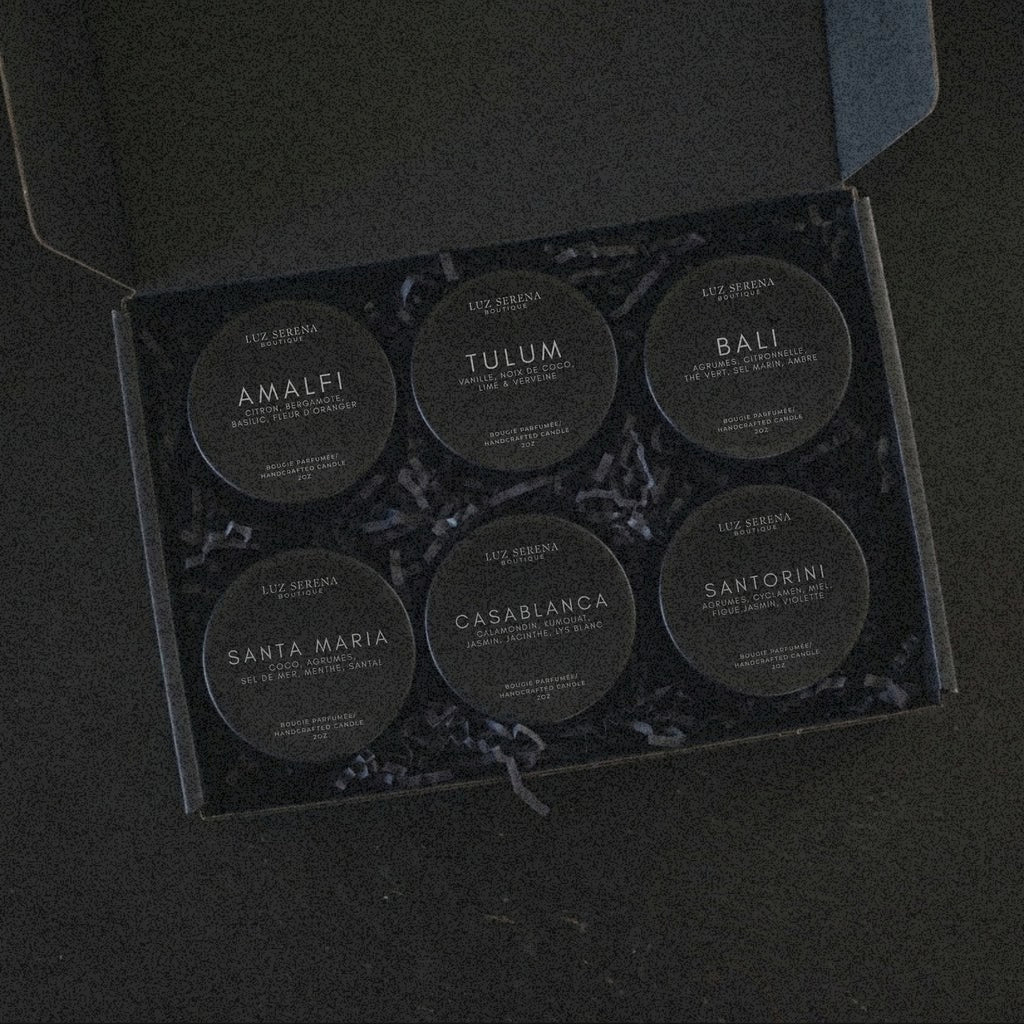 COFFRET DÉCOUVERTE BOUGIES HÔTEL