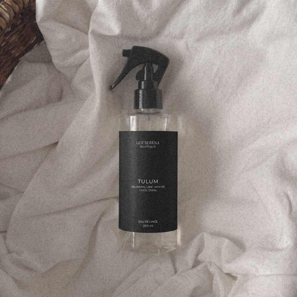 EAU DE LINGE HÔTEL TULUM - Déesse Créations Artisanales