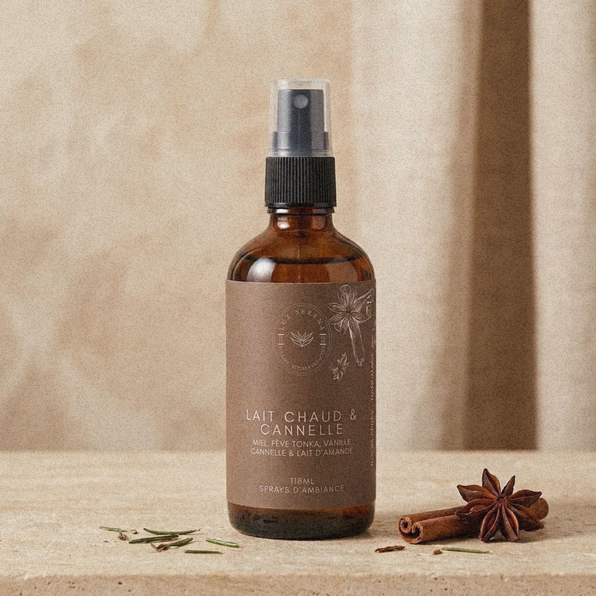 PARFUM D'AMBIANCE: LAIT CHAUD & CANNELLE