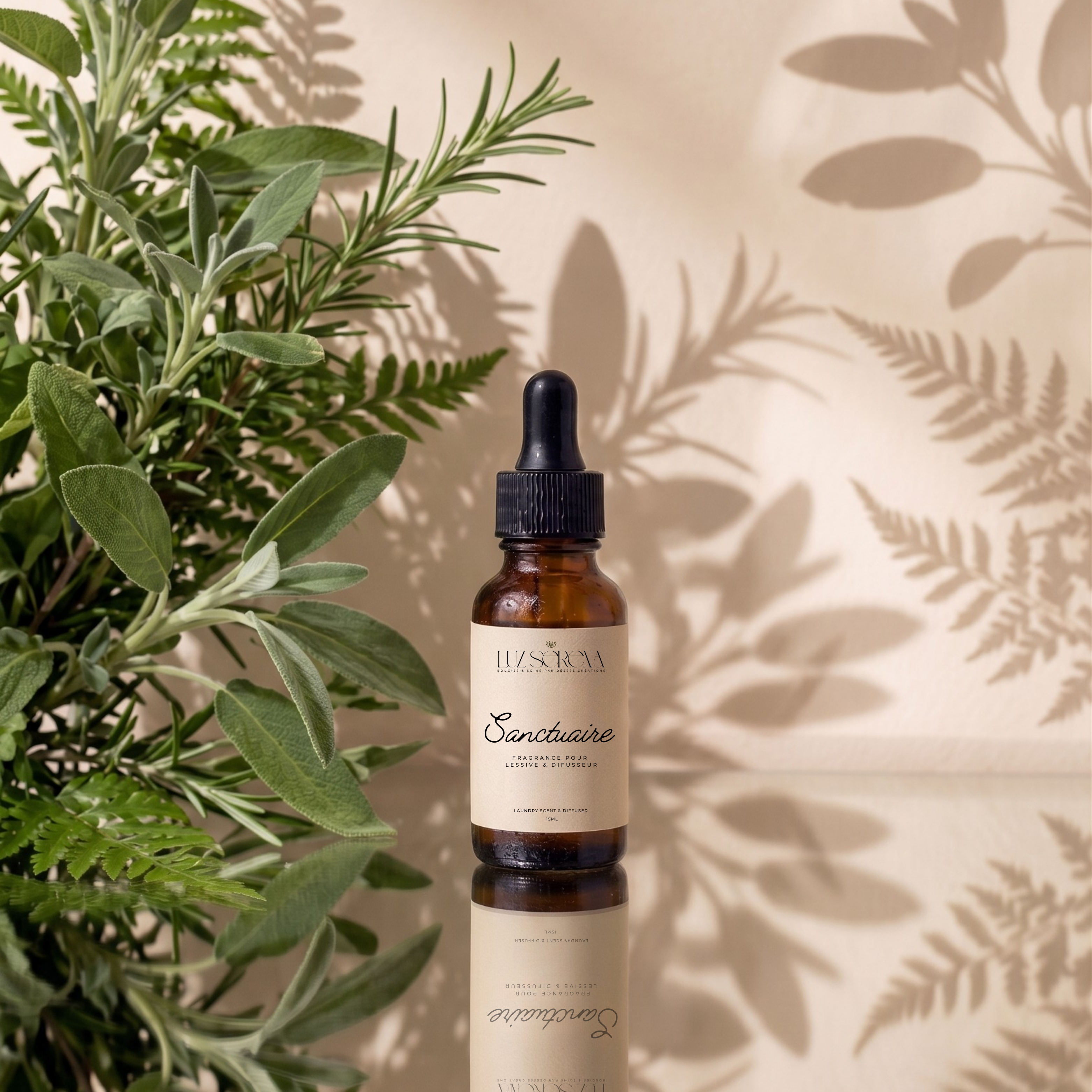 HUILE PARFUMÉE POUR DIFFUSEUR SANCTUAIRE - Déesse Créations Artisanales