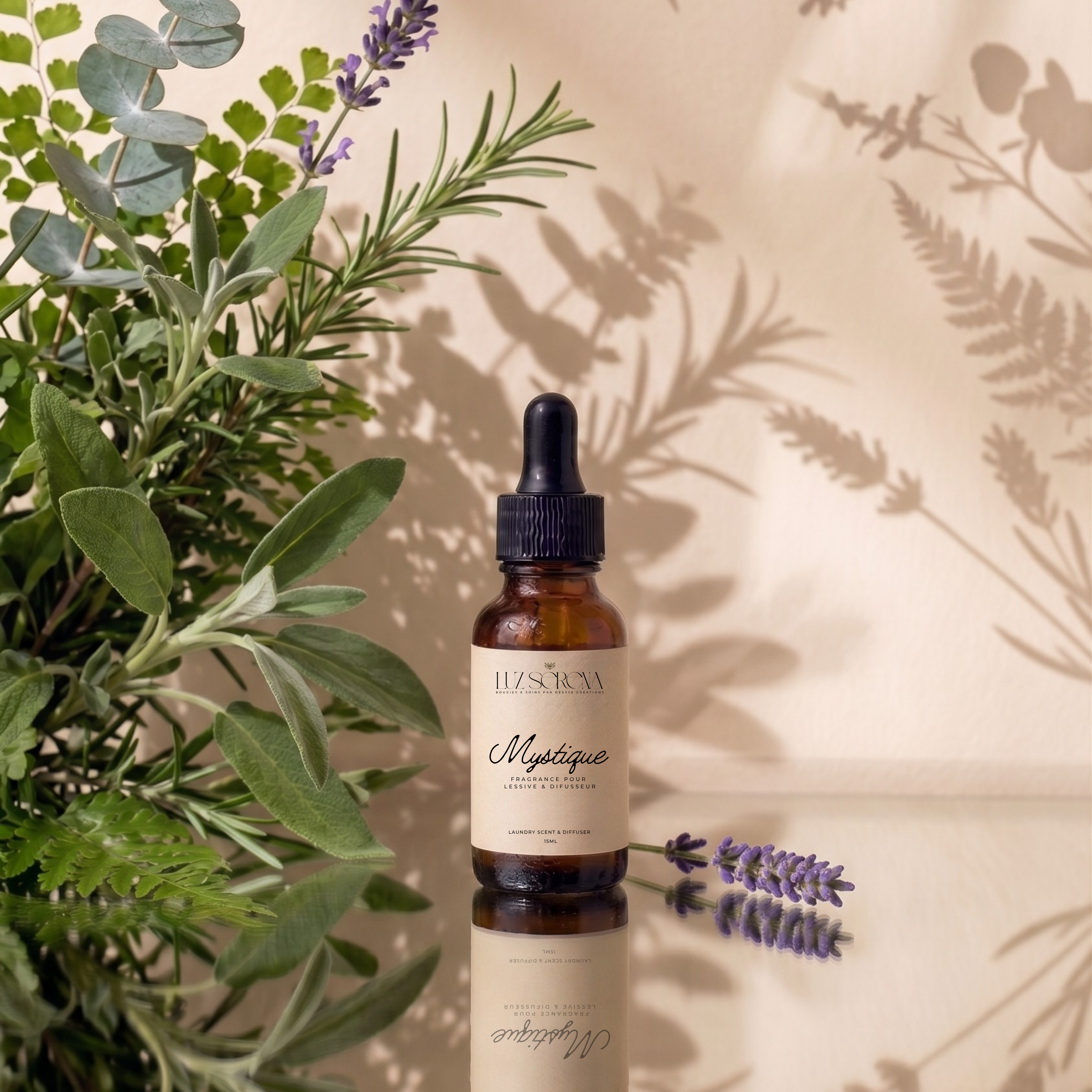 HUILE PARFUMÉE POUR DIFFUSEUR MYSTIQUE - Déesse Créations Artisanales