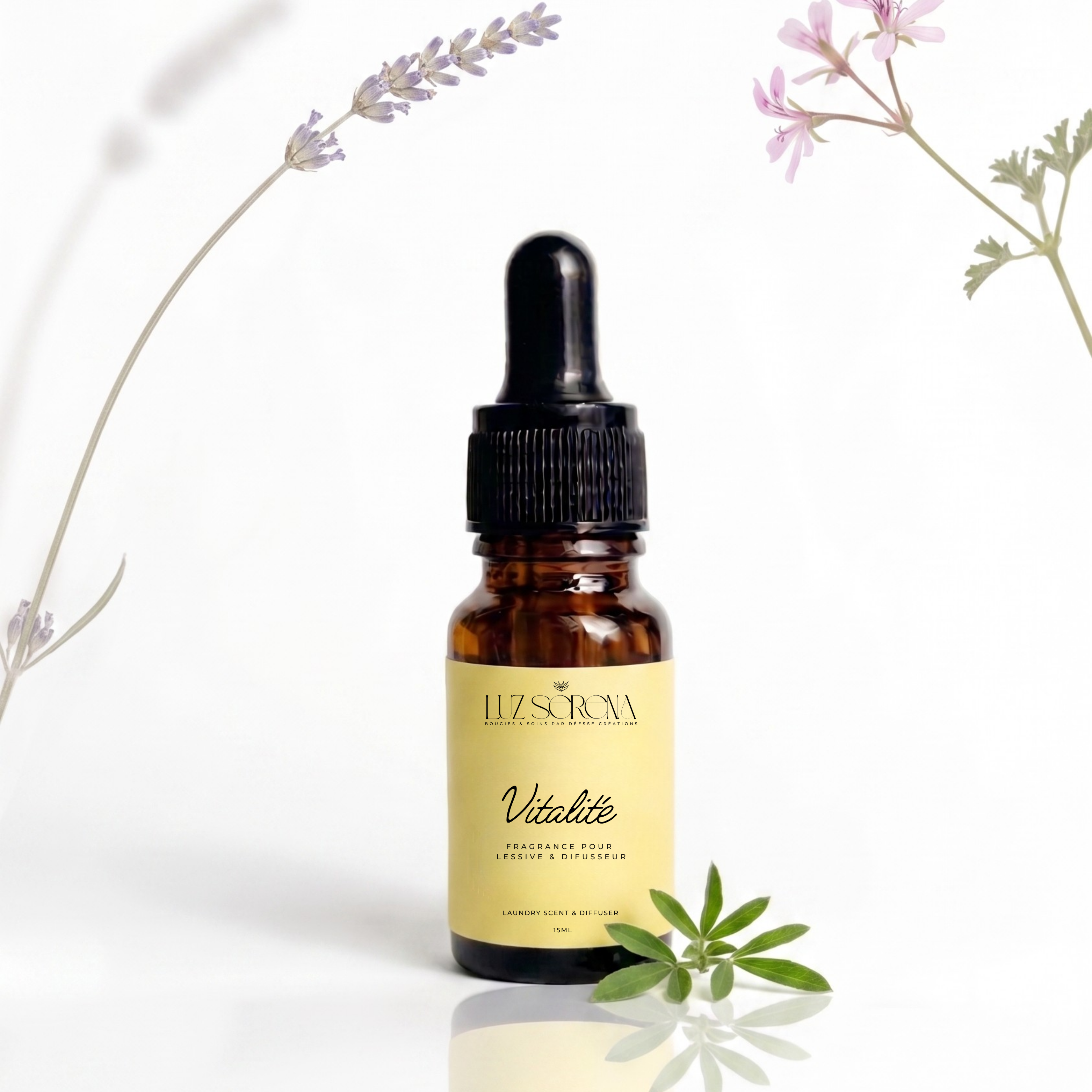 HUILE PARFUMÉE POUR DIFFUSEUR VITALITÉ - Déesse Créations Artisanales