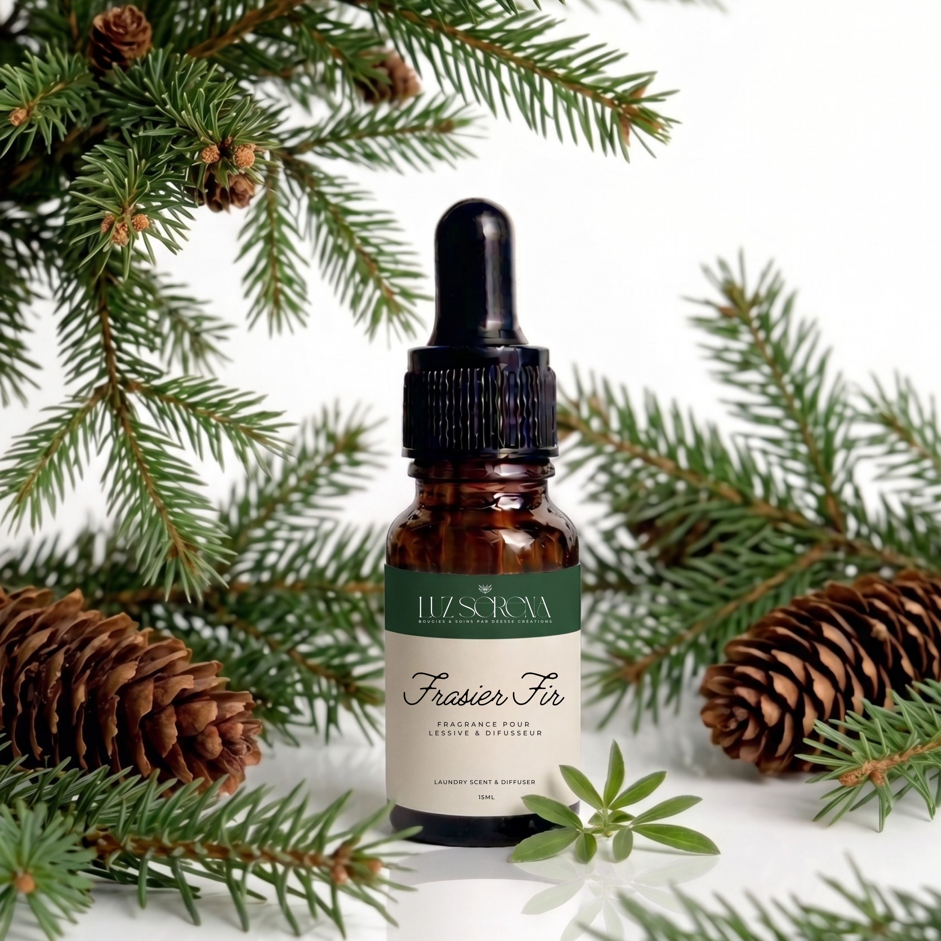 HUILE PARFUMÉE POUR DIFFUSEUR FRASIER FIR - Déesse Créations Artisanales