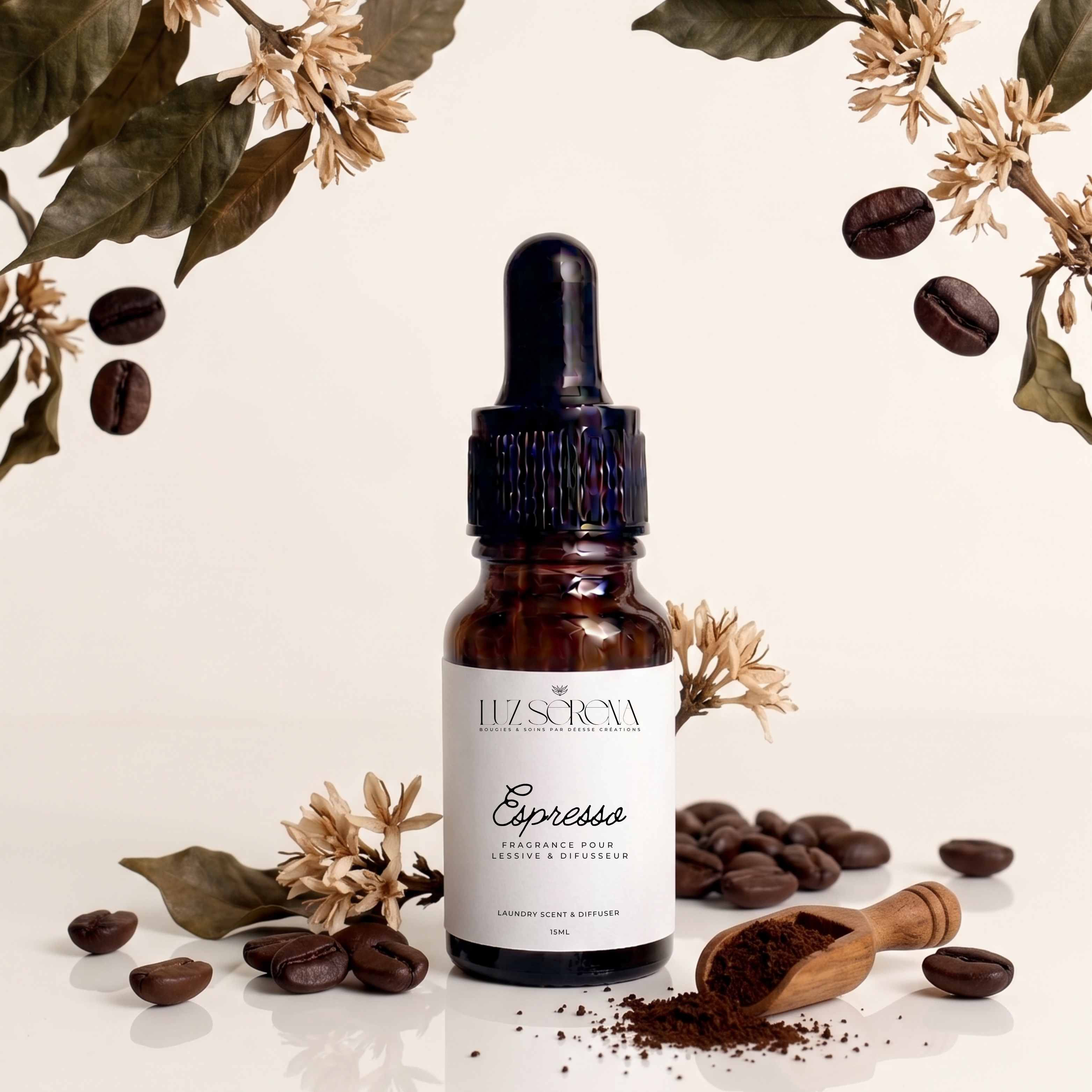 HUILE PARFUMÉE POUR DIFFUSEUR ESPRESSO - Déesse Créations Artisanales