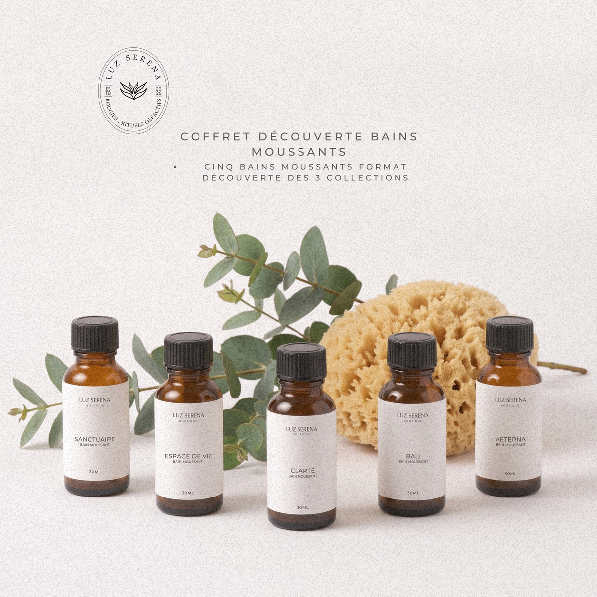COFFRET DÉCOUVERTE BAINS MOUSSANTS