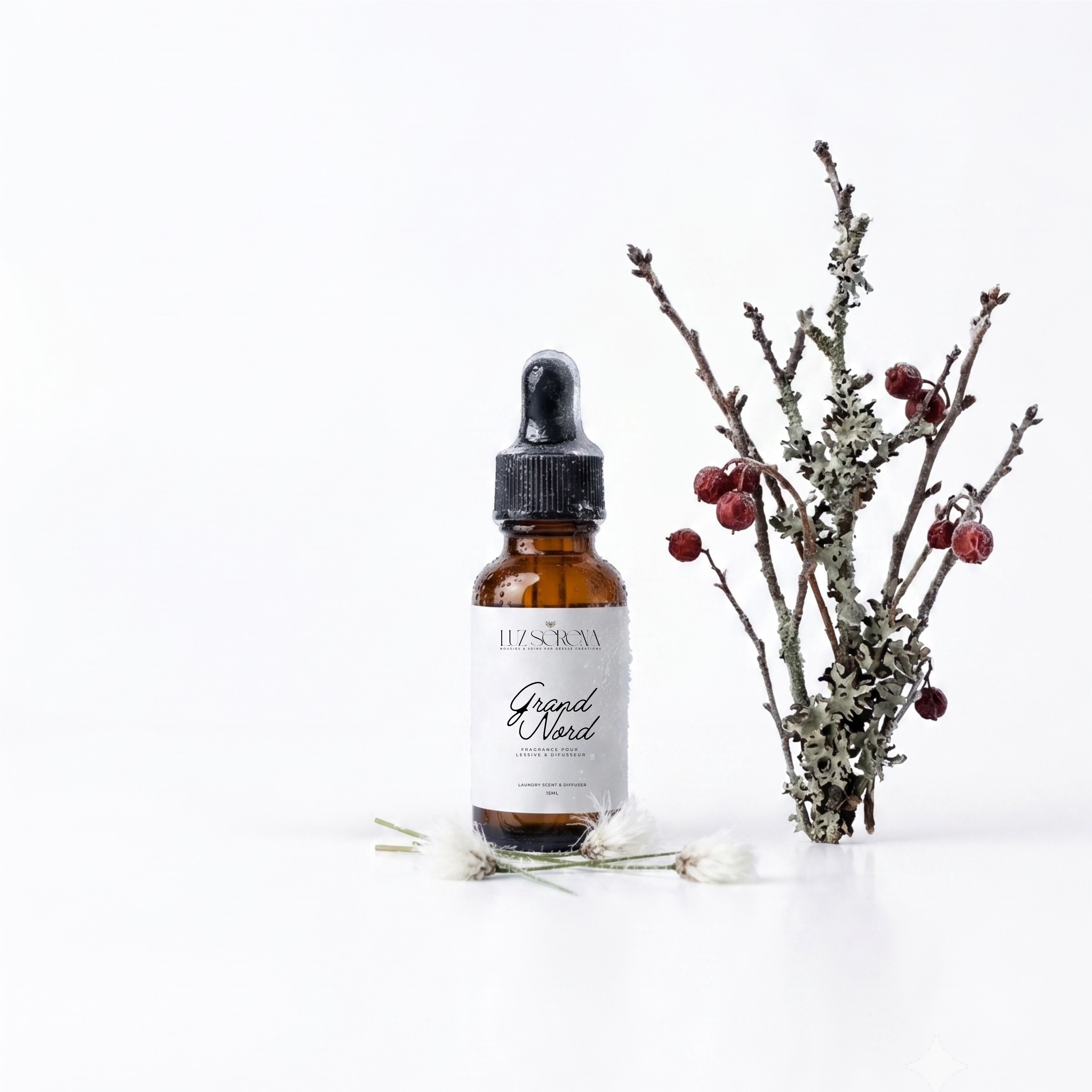 HUILE PARFUMÉE POUR DIFFUSEUR GRAND NORD - Déesse Créations Artisanales