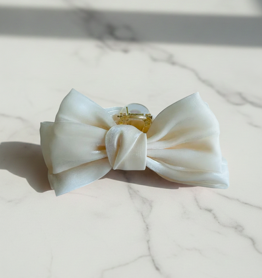 PINCE À CHEVEUX AVEC BOUCLE - Déesse Créations Artisanales