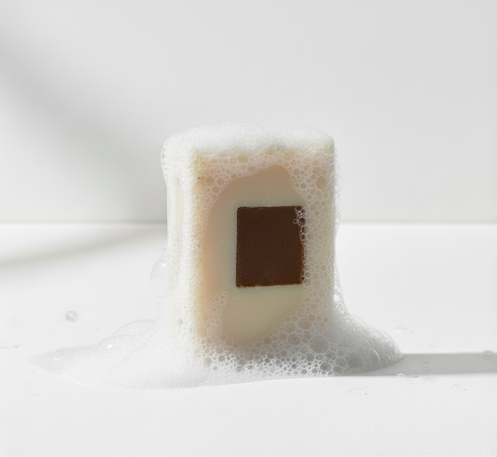 SAVON AU LAIT D'ÀNESSE : LUNE DE COCO - Déesse Créations Artisanales